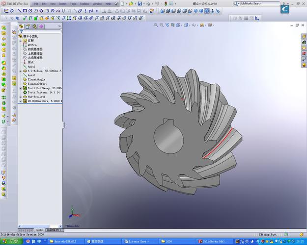螺旋伞齿轮与螺伞齿轮 高精度动力传动的关键部件